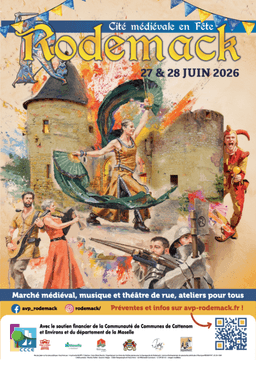 Affiche Rodemack Cité Médiévale en Fête