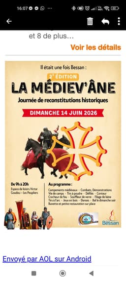 Affiche MEDIEVANE