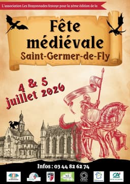 Affiche Fête médiévale de Saint-Germer-de-Fly