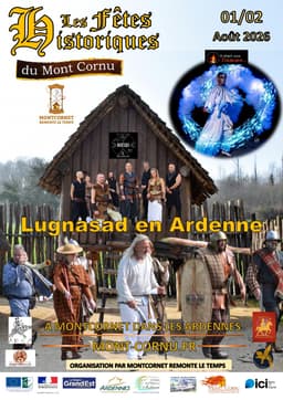 Affiche Festival Gallo-Romain "Lugnasad en Ardenne"