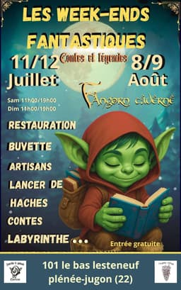 Affiche Les weekends fantastique